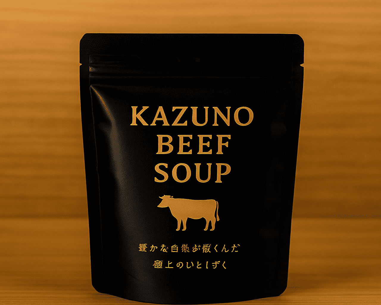 鹿角牛スープ